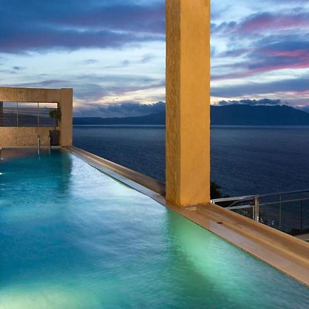 Beachfront Ravdoucha Epavlis Eleni Villa - Pool, Hot Tub, Gym, Sauna, Private Parking, Wifi La Canea Esterno foto