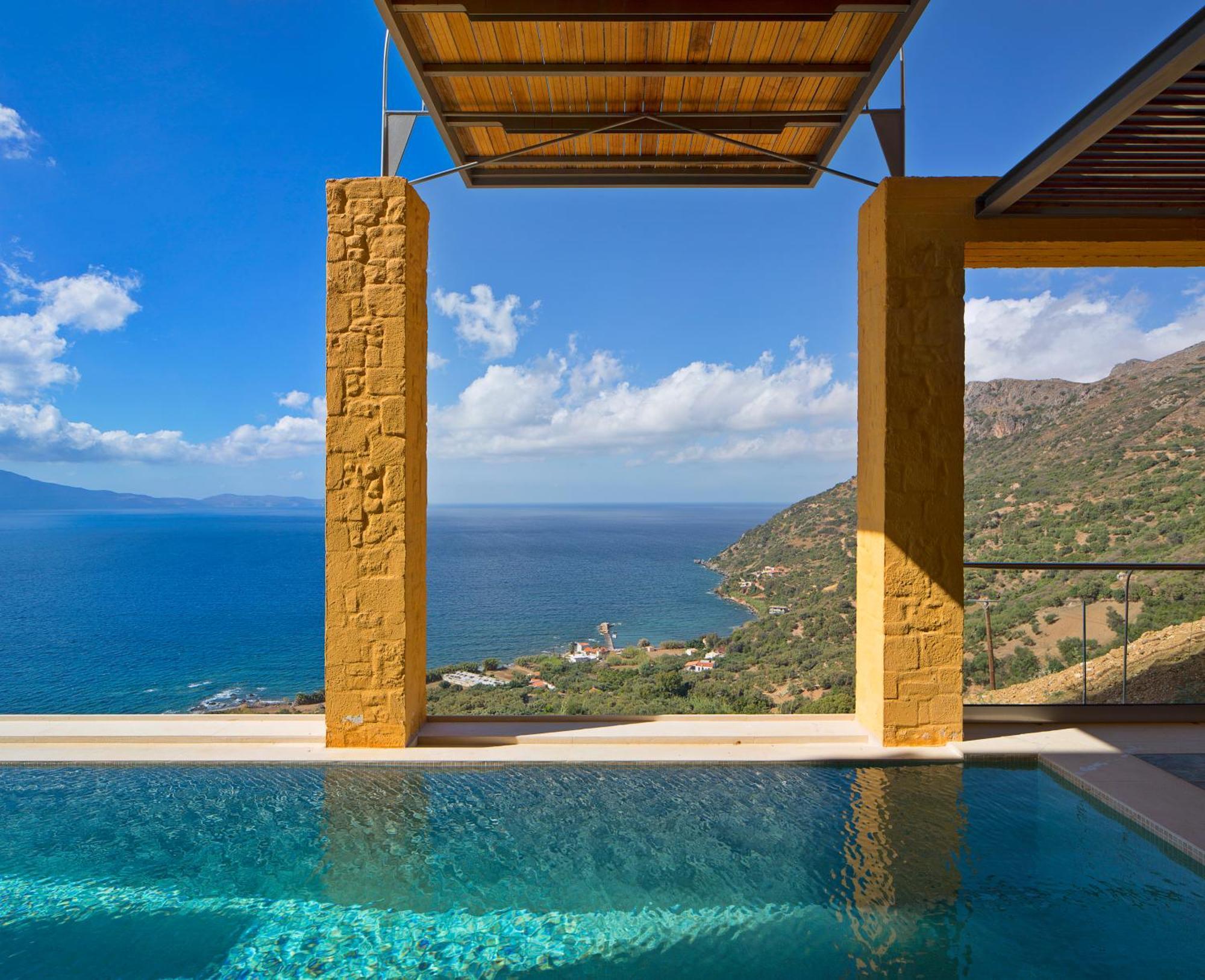 Beachfront Ravdoucha Epavlis Eleni Villa - Pool, Hot Tub, Gym, Sauna, Private Parking, Wifi La Canea Esterno foto