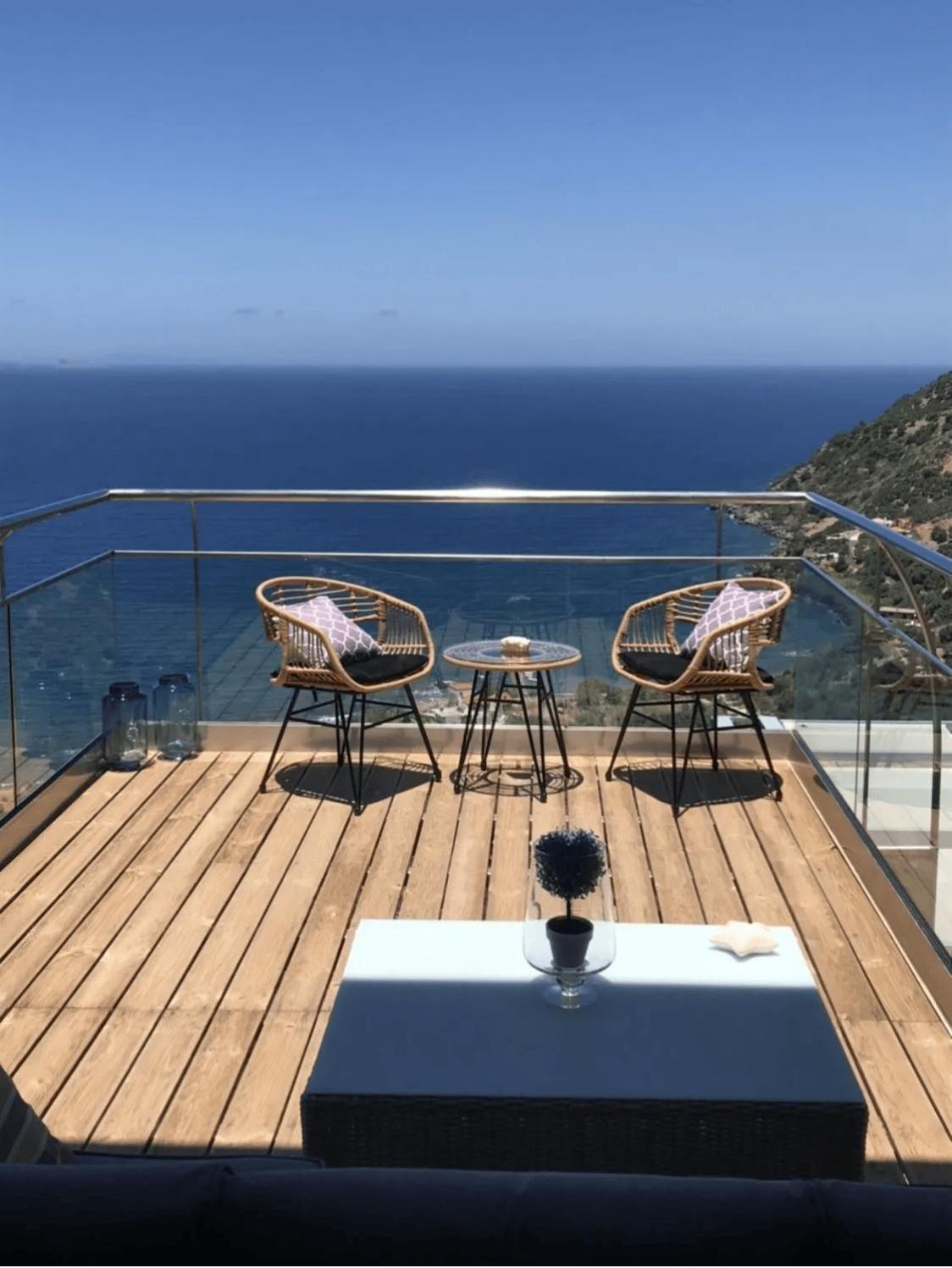 Beachfront Ravdoucha Epavlis Eleni Villa - Pool, Hot Tub, Gym, Sauna, Private Parking, Wifi La Canea Esterno foto